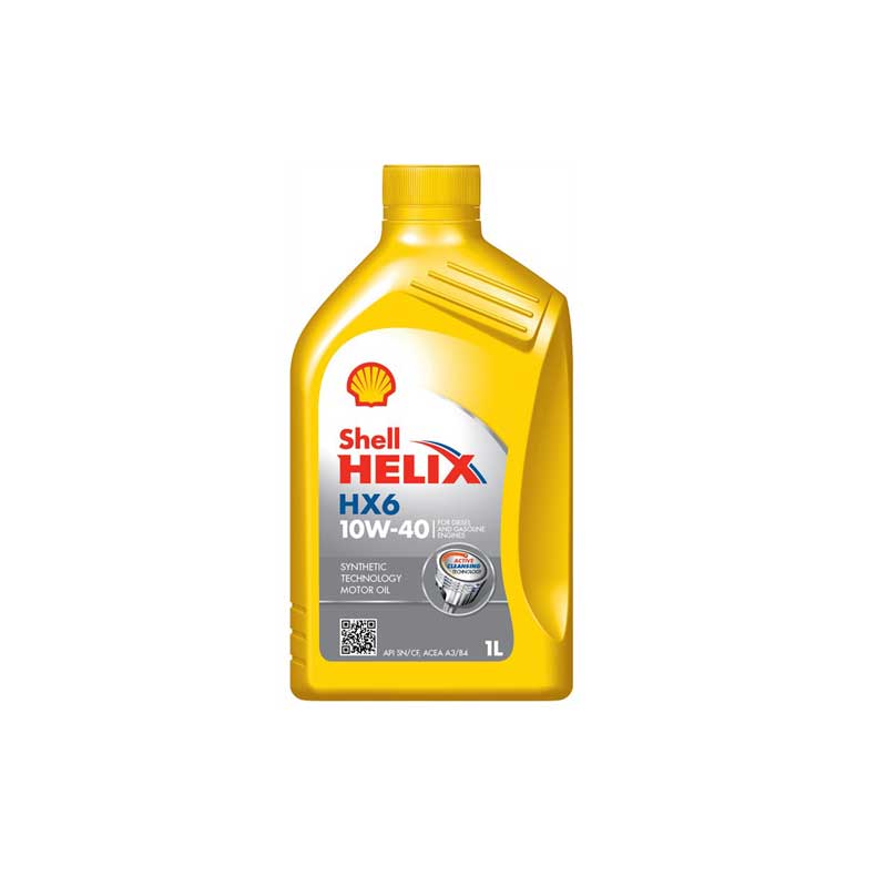 Aceite Sintetico Para Motor De Gasolina Helix Hx6 10w-40 4 L Shell
