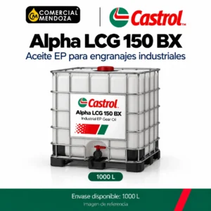 Castrol Alpha LCG 150 BX — imagen de referencia de formatos