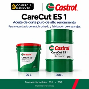 Castrol CareCut ES 1 — imagen de referencia de formatos