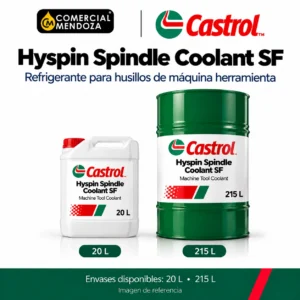 Castrol Hyspin Spindle Coolant SF — imagen de referencia de formatos
