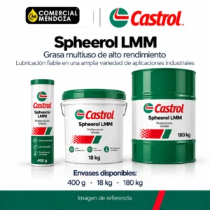 Castrol Spheerol LMM — imagen de referencia de formatos
