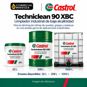 Castrol Techniclean 90 XBC — imagen de referencia de formatos