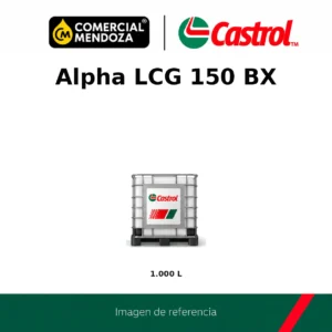 Castrol Alpha LCG 150 BX — formatos de envase (imagen de referencia)