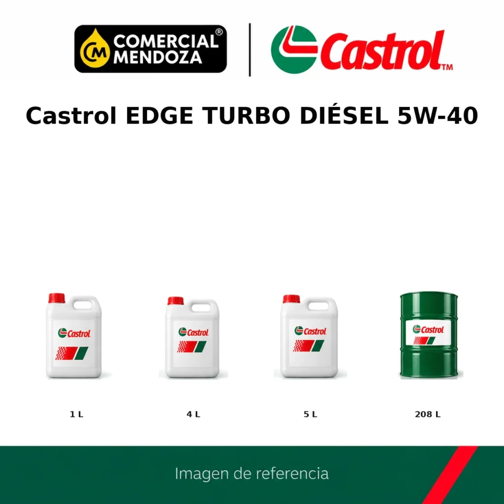 Castrol EDGE TURBO DIÉSEL 5W-40