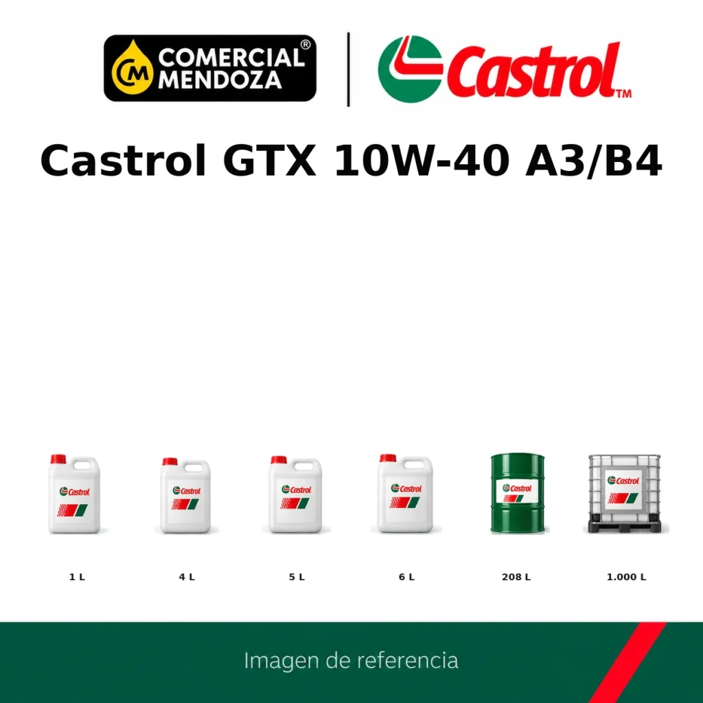 Castrol GTX 10W-40 A3/B4