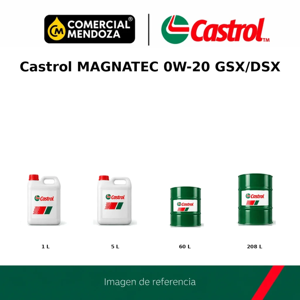 Castrol MAGNATEC 0W-20 GSX/DSX