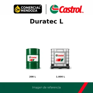Castrol Duratec L — formatos de envase (imagen de referencia)