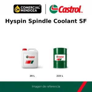 Castrol Hyspin Spindle Coolant SF — formatos de envase (imagen de referencia)