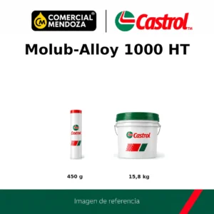 Castrol Molub-Alloy 1000 HT — formatos de envase (imagen de referencia)