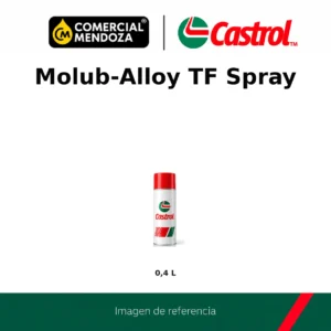 Castrol Molub-Alloy TF Spray — formatos de envase (imagen de referencia)