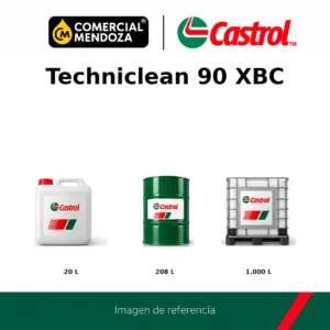 Castrol Techniclean 90 XBC — formatos de envase (imagen de referencia)